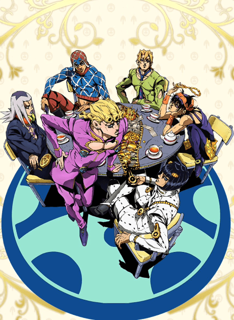 JoJo's Bizarre Adventure: Golden Wind poster art