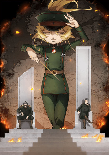 Saga of Tanya the Evil Season 2 poster art
