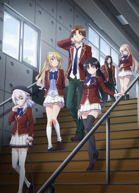 Classroom of the Elite Season 3 poster art