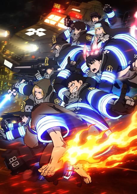 Fire Force Season 3 poster art