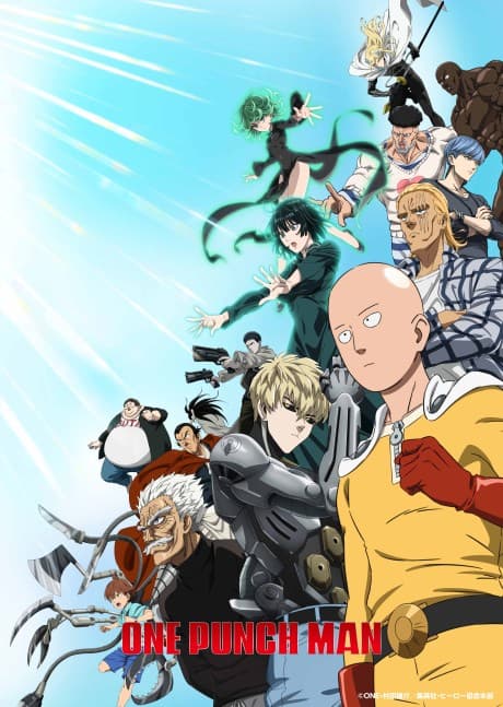 One-Punch Man Season 3 poster art