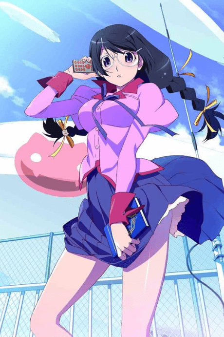 Nekomonogatari Black poster art
