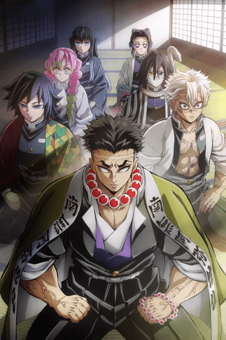 Demon Slayer: Kimetsu no Yaiba Hashira Training Arc poster art