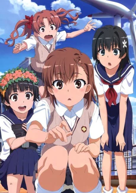 A Certain Scientific Railgun S Specials poster art