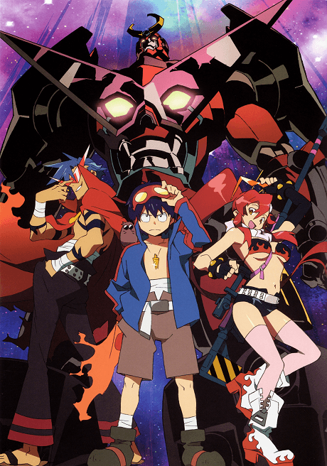 Gurren Lagann poster art