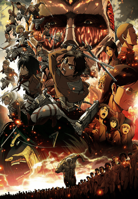 Attack on Titan Part I: Crimson Bow and Arrow poster art