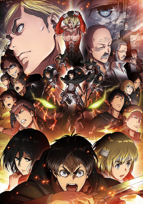 Attack on Titan Part II: Wings of Freedom poster art