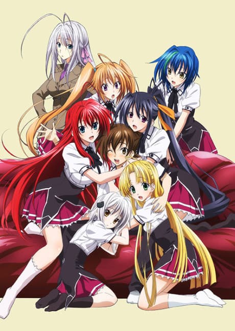 High School DxD BorN poster art