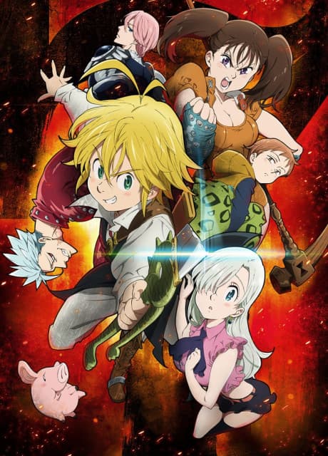 The Seven Deadly Sins poster art