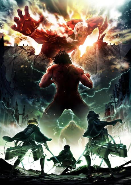 Attack on Titan Season 2 poster art