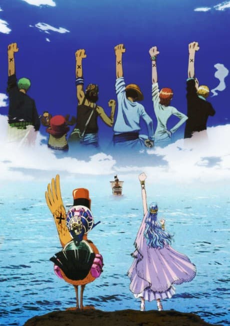 One Piece: The Desert Princess and the Pirates, Adventures in Alabasta poster art