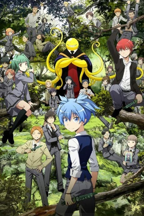 Assassination Classroom Second Season poster art