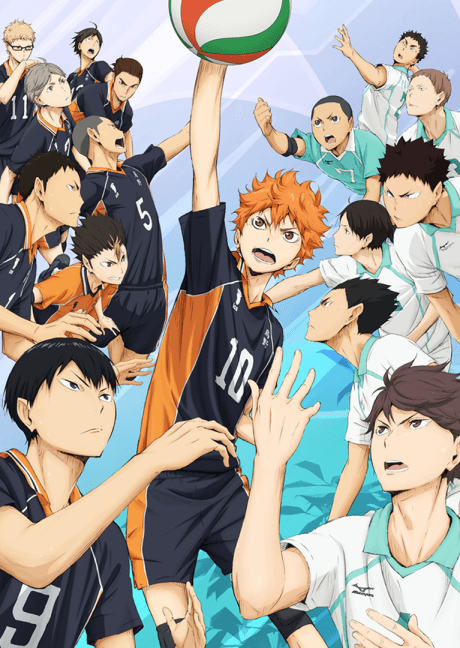 Haikyuu!! the Movie: The Winner and the Loser poster art