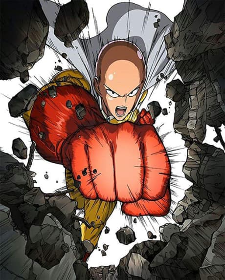 One-Punch Man OVA poster art