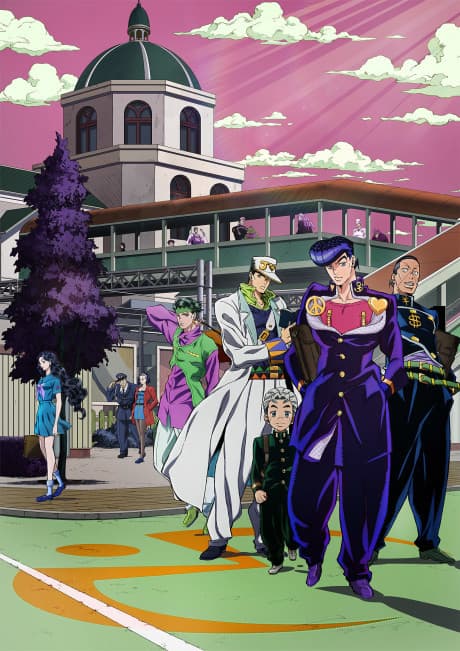 JoJo's Bizarre Adventure: Diamond is Unbreakable poster art