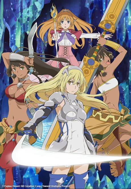 Sword Oratoria: Is it Wrong to Try to Pick Up Girls in a Dungeon? On the Side poster art