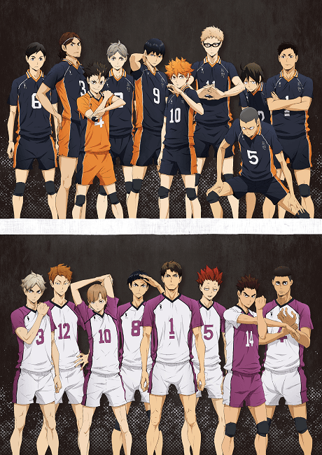 HAIKYU!! 3rd Season poster art