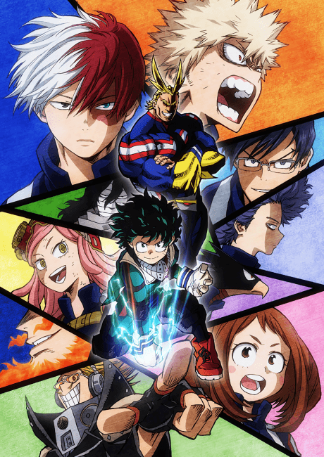 My Hero Academia Season 2 poster art