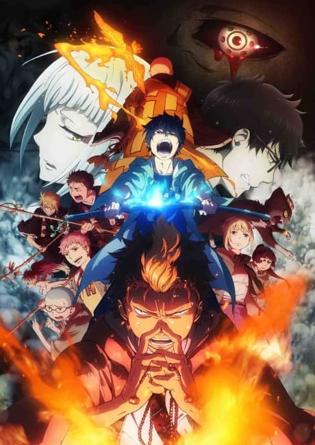 Blue Exorcist: Kyoto Saga poster art