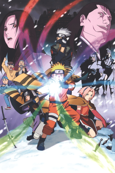 Naruto the Movie: Ninja Clash in the Land of Snow poster art