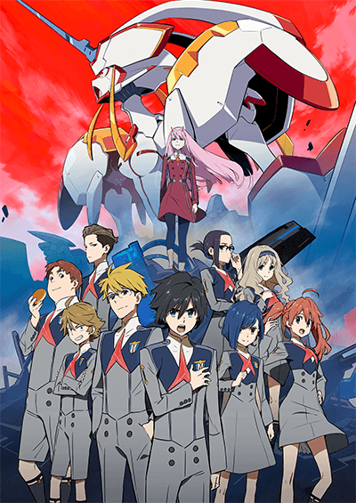 DARLING in the FRANXX poster art