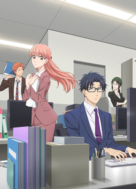 Wotakoi: Love is Hard for Otaku poster art
