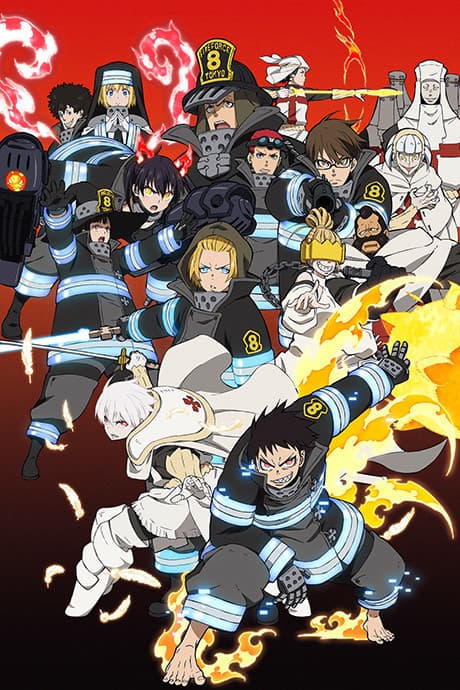 Fire Force poster art