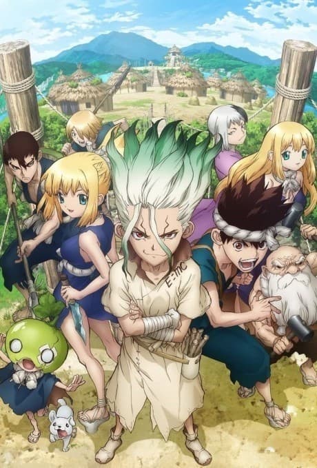 Dr. STONE poster art