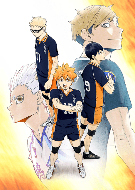 HAIKYU!! TO THE TOP poster art