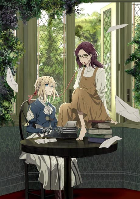 Violet Evergarden: Eternity and the Auto Memory Doll poster art