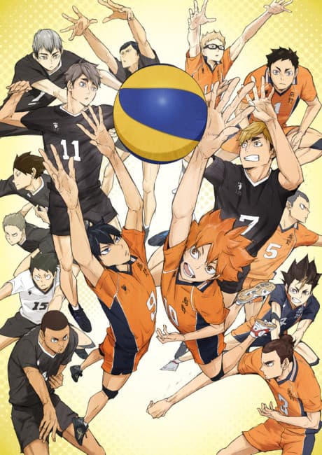 HAIKYU!! TO THE TOP Part 2 poster art