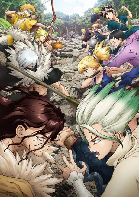 Dr. STONE: STONE WARS poster art