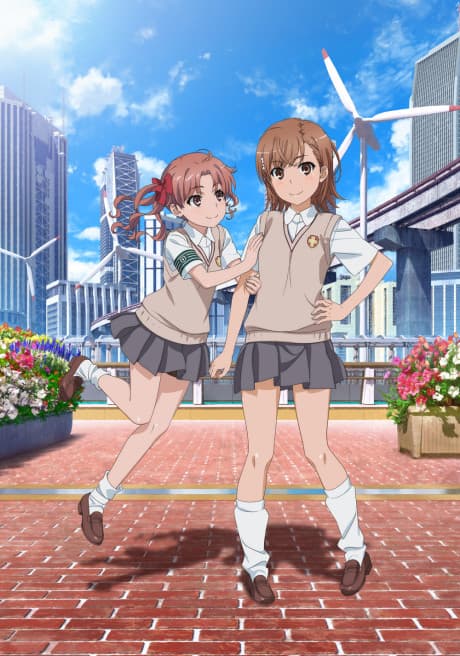 Toaru Kagaku no Railgun T: Motto Marutto Railgun poster art