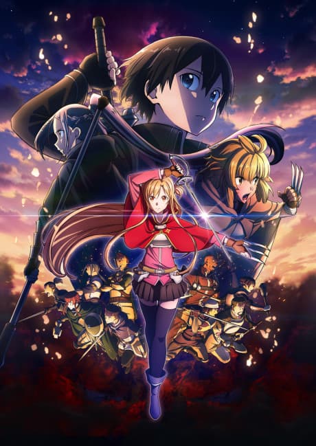 Sword Art Online the Movie -Progressive- Scherzo of Deep Night poster art
