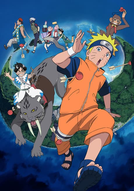 Naruto the Movie: Guardians of the Crescent Moon Kingdom poster art