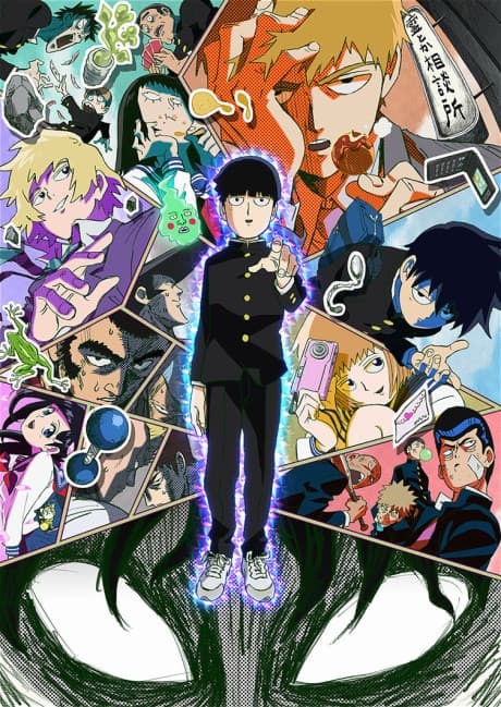 Mob Psycho 100 poster art