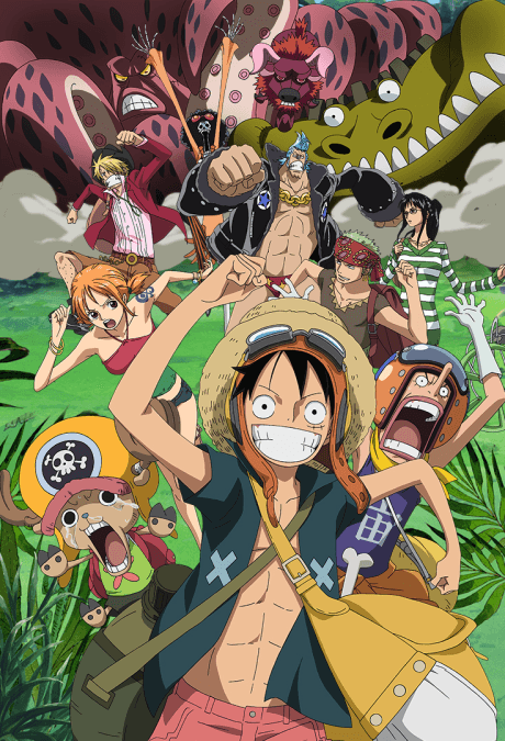 One Piece Film: Strong World poster art