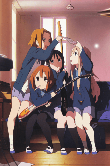 K-ON! poster art