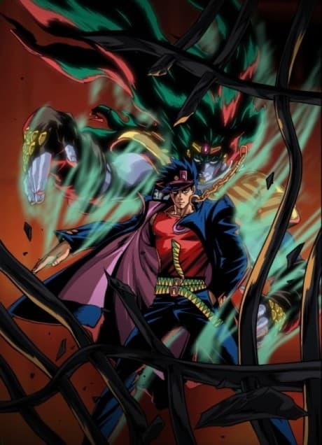 JoJo's Bizarre Adventure (2000) poster art