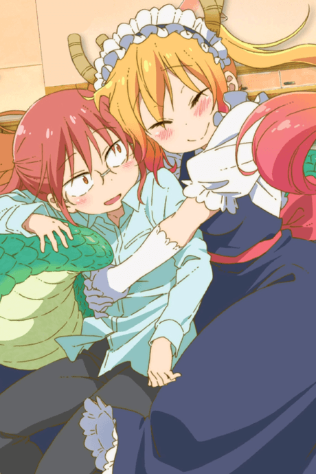 Miss Kobayashi's Dragon Maid: Valentines and Hot Springs! (Please Don't Get Your Hopes Up) poster art