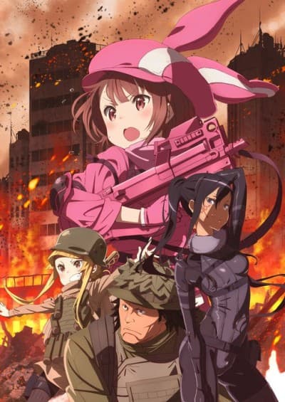 Sword Art Online Alternative: Gun Gale Online poster art